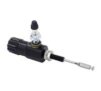 RCRBT Universal M10x1.25mm Hydraulic Clutch Master Cylinder Brake Pump with ∅14mm Piston Compatible with Motorcycles ATV Dirt Bike(Color:Black)