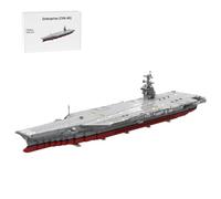 RCstrophex Aircraft Carrier Building Blocks Set, 4980PCS Large Scale MOC Naval Warship Model, Modern Supercarrier Brick Display Kit for Collectors