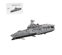 RCstrophex Warship Building Blocks Set, 2635PCS Modern Independence-Class Naval Combat Ship MOC Model Kit, Trimaran Warship Brick Display Model