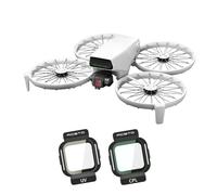 RCstyle 2 Pack Kit ND Filters Set for DJI Flip, Multi-Coated Gimbal Camera Protective Lens Filters for DJI Flip Accessories(CPL, UV)