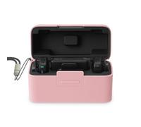 RCstyle Charging Case Silicone Protective Case for DJI Mic Mini, Microphone Protective Case Compatible with DJI Mic Mini, Anti-Drop, Shockproof, Wear-Resistant (Pink)
