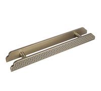 RCSTYNUK Barn Door Handles for Exterior/Interior/Front Door, Heavy Duty Sliding Glass Door Handle, Hotel/Wooden Doors Entry Door Handle (Bronze 80Cm(31.5In))