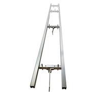 RCTEC 12 FT Rail Mill Guide System 4 Crossbar Kits Work with Chainsaw Mill