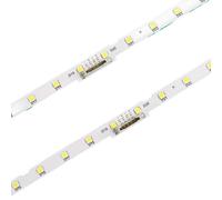 RCTGPGJAC 2pcs LED Backlight Strip Compatible With Samsung 49NU7100 UE49NU7100 UE49NU7300 UE49NU7140 BN61-15483A BN96-45953A 45953B LM41-00630A 00557A