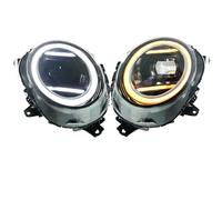 RCUIHGFB Headlights Assembly Compatible With Mini For Cooper F55 F56 2014-2021 Halogen Headlight Assembly Upgrade Car Headlamp RGB Automotive Accessory Front Lights