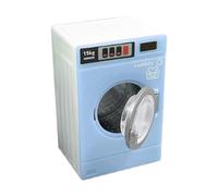 RCULWPLP 1:12 Washing Machine: Toy Appliance for Play, Ideal As A Gift Or for Gardening, for DIY Projects, blue