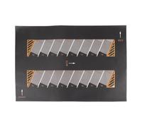 RCULWPLP 1/64 Parking Mat, Car Model, Vehicle, Scene, Large Toy Garage, Mouse Pad, C