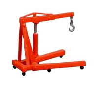 RCULWPLP 1:64 Scale Diorama: Car Engine, Crane And Creative Accessories