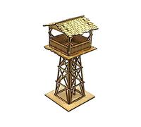 RCULWPLP 1:72 Scale Lookout Building Model Kits DIY Kits for Accessory