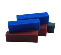 RCULWPLP 5 Pieces Miniature Container Model Simulated Cargo Box Toy Diorama Kit PP Material Suitable for Train Scenery Landscape Architecture, S