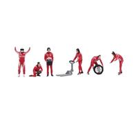 RCULWPLP 6 X 1/64 Scale Driver Figures, Railway Decoration, DIY Diorama Accessories