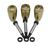 RCULWPLP 9 Pieces Steering Wheel Handle Accessory Rotating Grip Replacement Swivel Cast Iron Brass Suitable for Mechanical Equipment, 4x4x5.5cm