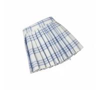 RCULWPLP Bjd Doll Skirt Timeless Design Fashion Accessory for 1/6 Dolls Quick Outfit Change Suitable for Toy Enthusiasts Photography Gift Giving , Waist 8.5CM , Blue Large Plaid