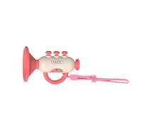 RCULWPLP Blowing Trumpet Toy Educational Classic Musical Whistle Cartoon Animal Small Speaker Sturdy Build Bright Colors Suitable for Christmas Birthday Gift P , Pink