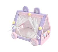 RCULWPLP Doll Tent Bed, Portable Sleeping Bed for Dolls, Comfortable, for Role Play, Adorable
