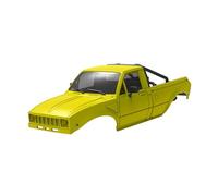 RCULWPLP Flatbed Truck with Construction And Loading Frame, Easy Assembly, Spare Parts, High Performance, Accessories for The Tracked Undercarriages, Sp, Yellow