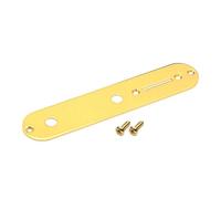 RCULWPLP Guitar Control Plate Electric Guitar Switch Control Plate Iron Pickup Plate Lightweight Instrument Hardware with Screws Easy Installation Suitable for, gold