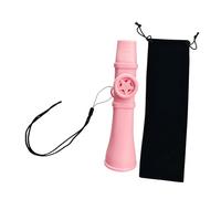 RCULWPLP Kazoo Flute with Neck Strap Portable Musical Tool for Keyboard, Pink