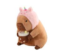 RCULWPLP Otter Doll Stuffed Capybara Animal Toy Cushion Soft Pillow Cute Material Suitable for Bedroom Sofa Living Room Decoration, Unicorn 40cm