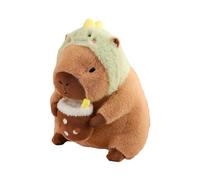 RCULWPLP Otter Doll Stuffed Capybara Animal Toy Cushion Soft Pillow Cute Material Suitable for Bedroom Sofa Living Room Decoration, Dinosaur 40cm