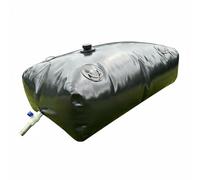 RCULWPLP Storage Pouch Reservoir Water Bag Foldable Portable Water Bladder Thickened PVC Mesh Cloth Suitable for home vehicle dry environment use , 1m X 0.6m X 0.4m 240L