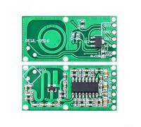 Rcwl 0516 Microwave Detection Motion Sensor Switch Module For Smart Home Automation Panel Mounting Green 5v Power Supply Wide Temperature Range -20 To 80 Degrees Compact Size Industrial Control