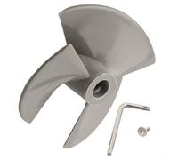RCX11000 Pool Cleaner Impeller Replacement - For Hayward For TigerShark QC Pool Cleaners - Pool Cleaner Impeller With Screw - For RC9990A/RC9950/RC9740
