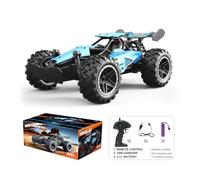 RCXTechPro 1:18 Scale RC Drift Car, 2.4GHz 4WD High-Speed Off-Road Remote Control Monster Buggy 15KM/H Racing Car Toy Gift for Adults & Teens