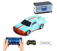 RCXTechPro 1/43 Scale Mini Alloy RC Drift Car with 2.4G Remote Control & Mobile Phone APP Control, 5CH RC Racing Sport Car for Hobbyist Adults & Teens