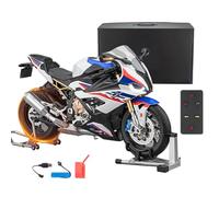 RCXTechPro 1/6 Scale RC Motorcycle Remote Control Alloy Racing Bike Model with Engine Sound Light Spray Effects, Dynamic Motorcycle with Ignition System for Adults Enthusiasts