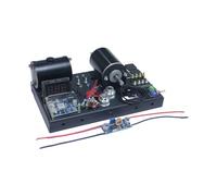 RCXTechPro 12V DC Generator & Base Kit for SEMTO ST-NF2 Engine - Includes Digital Voltmeter & Voltage Regulator, Twin-Cylinder Inline Engine Accessories Kit