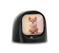 RCXTechPro AI Car Dashboard Buddy Robot with 60+ Animated Expressions, Electronic Pet Smart Driving Companion with Magnetic Mount, Rechargeable Interactive Car Interior Gadget Decoration