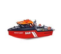RCXTechPro Brushless RC Boat for Adults, New 694 2.4GHz 8KM/H Simulation Rescue Tugboat with Long Endurance High-Speed Motor Waterproof Hull RTR Remote Control Ship for Lakes