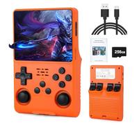 RCXTechPro R40S PRO Handheld Game Console, 256GB TF Card with 30000+ Classic Games & 45+ Emulator 3.5-Inch IPS Screen Retro Gaming Console Linux System Portable Mini Video Player