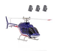RCXTechPro RC ERA A60 MINI RTF RC Helicopter 1/42 with 6-Axis Gyro, Optical Flow, Altitude Hold, One-Key Takeoff/Landing, 4-Channel Servos & Modular Battery for Hobby Flyers & Adults