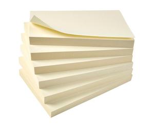 RCYC Sticky Notes 76X127MM Ylw PK12