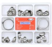 RCYF-100Pcs Dental Matrix Tools Sectional Contoured Metal Matrices 35 m No 1.398 Assembly Accessories Tools
