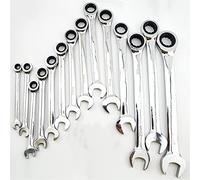 RCYF Ratchet Spanner,Rachet Set Spanners 1Pcs 24mm 25mm 27mm 30mm 32mm Fixed Double Head Ratchet Wrench Keys Combination Spanner Set Universal Wrench (Color : 20mm)