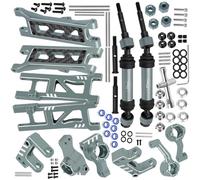RCYouHott RC Upgrades Part for ECX 1/10 2WD Ruckus,Axe,Brutus,Circuit,AMP MT,AMP DB,AMP Crush,K&N Torment,Caster Block,Steering Blocks,Rear Stub Axle Carriers,Arms,Drive Shaft,Titanium