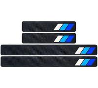 RCZHAK Car Door Sill Protector for Renault Scenic/Scenic E-Tech/Scenic Vision, Carbon Fibre Anti Scratch Waterproof Self Adhesive Scuff Plate Protector Strip,A