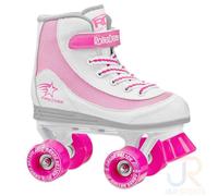 Roller Derby Firestar V2 Childrens Quad Roller Skates - White white UK 11 Jr