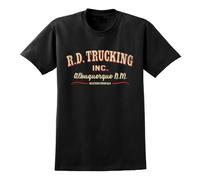 RD Trucking Convoy Inspired T-Shirt - Retro 70s 80s Film Movie Tee Rubber Duck Black