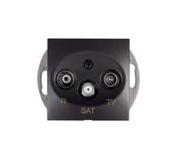 RD/TV/SAT antenna socket passage Simon 54 DASP.01/48