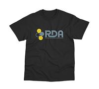 RDA Resources Development Administration Logo Inspired by Avatar Direct to Garment Printed T-Shirt Medium Black