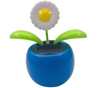 RDAHSUEHH Creative Solar Power Flower Dancing Swinging Flower Car Dashboard Decor Office Desk Home Decor (Daisy)