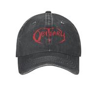 RDCGRS Baseball Cap Band Logo Music Unisex Obituary Distressed Washed Hats Cap Outdoor Activities Snapback Cap Outdoor Sports Gift