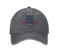 RDCGRS Baseball Cap Classic Cotton Talk to ME Goose Women Men Personalized Adjustable Unisex Maverick Film Dad Hat Spring Outdoor Sports Gift
