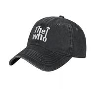 RDCGRS Baseball Cap Summer Cap Sun Visor White Hip Hop Caps The Who Cowboy Hat Peaked Hats Outdoor Sports Gift