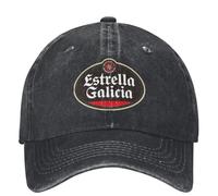 RDCGRS Baseball Cap Unisex Estrella Galicia Beer Spain Washed Spanish Lager Beer Trucker Dad Hat Summer Female Male Sun-Proof
