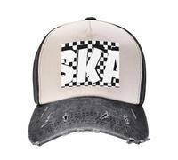 RDCGRS Baseball Cap Unisex Ska Checkerboard Hat Man for The Sun Golf Women's Men's Outdoor